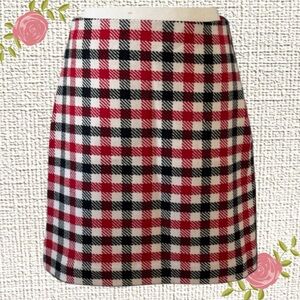 NWT Talbots Plaid A-Line Skirt